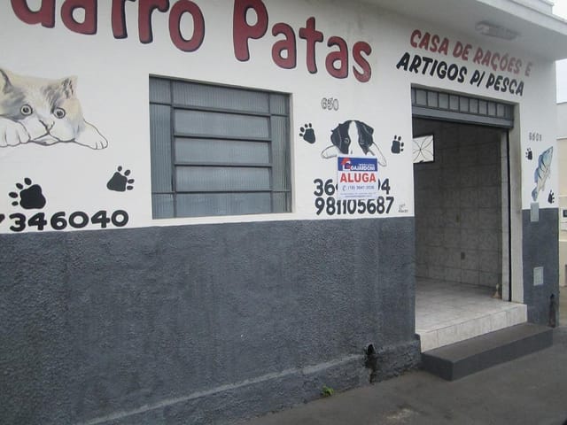 Loja com 50m², para alugar, no bairro Patrimônio Santo Antônio em Birigüi