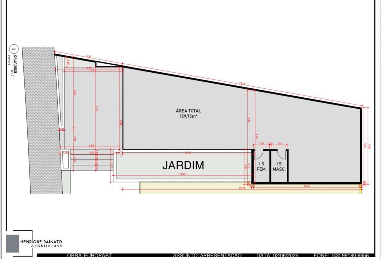 Loja-Salão, 160 m² - Foto 6