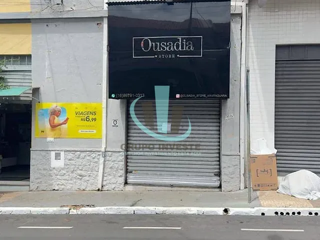 Loja com 80m², para alugar, no bairro Centro em Araraquara