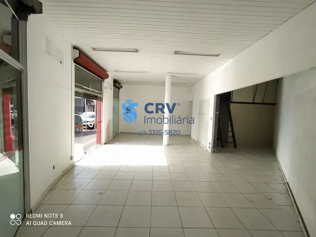 Loja com 100m², para alugar, no bairro Centro em Londrina