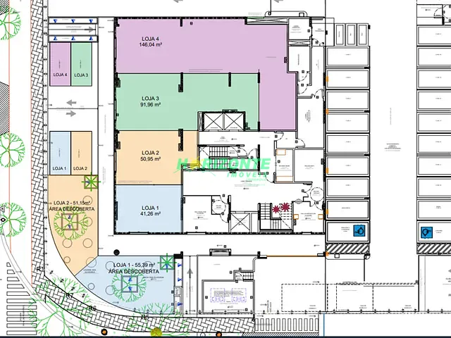Loja com 97m², para alugar, no bairro Condomínio Royal Park em São José dos Campos