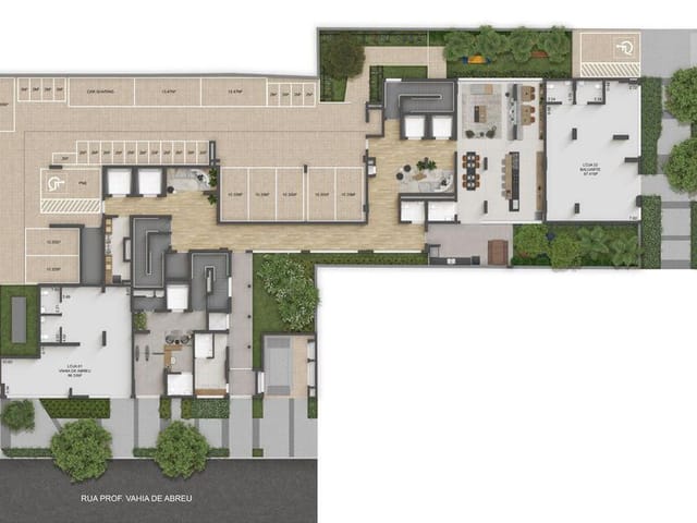 Planta do Loja - Loja à venda 97.4M² Vila Olímpia São Paulo - SP | Correteria Imóveis