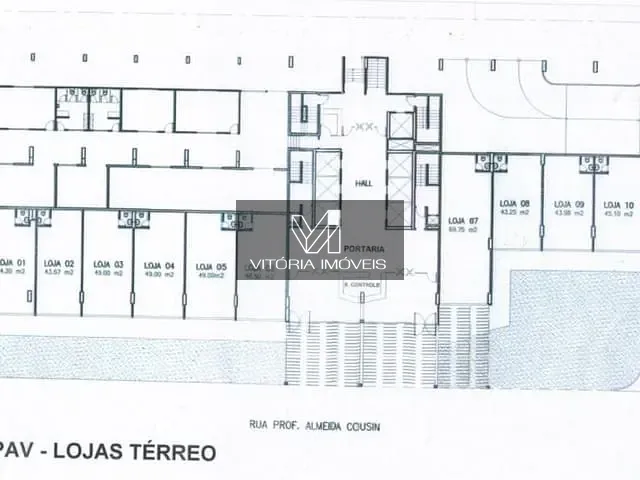 Loja com 50m², à venda ou para alugar, no bairro Enseada do Suá em Vitória