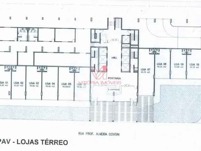 Loja com 50m², à venda ou para alugar, no bairro Enseada do Suá em Vitória