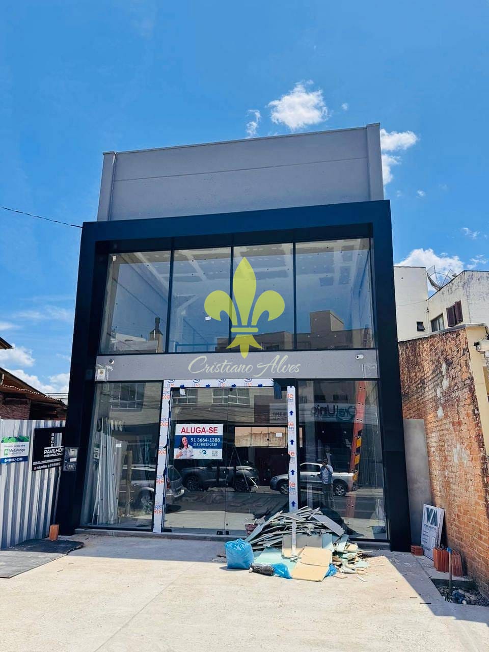 Loja-Salão, 140 m² - Foto 1