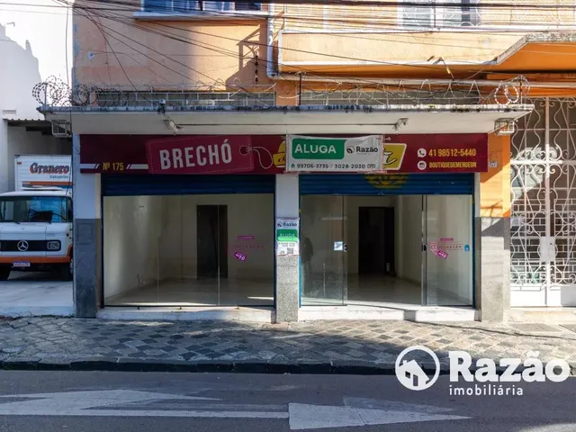 Loja para alugar, no bairro São Francisco em Curitiba