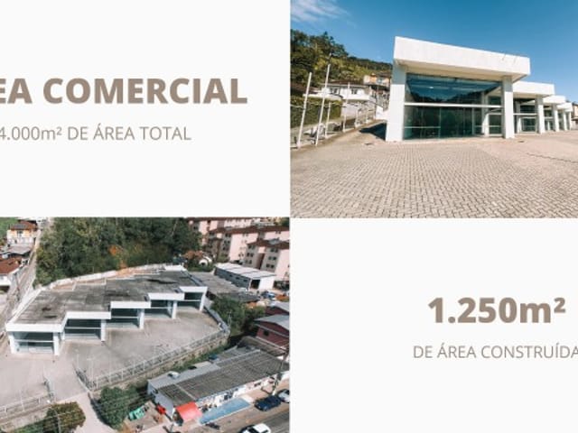 Loja com 1250m², para alugar, no bairro Bingen em Petrópolis