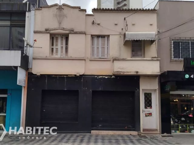 Loja com 112m² 1 quarto e 1 banheiro, à venda, no bairro Centro em Curitiba