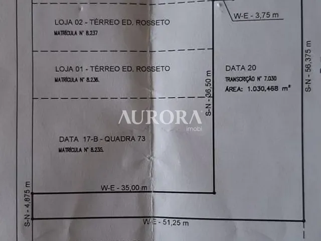 Loja com 1030m², à venda, no bairro Centro em Londrina