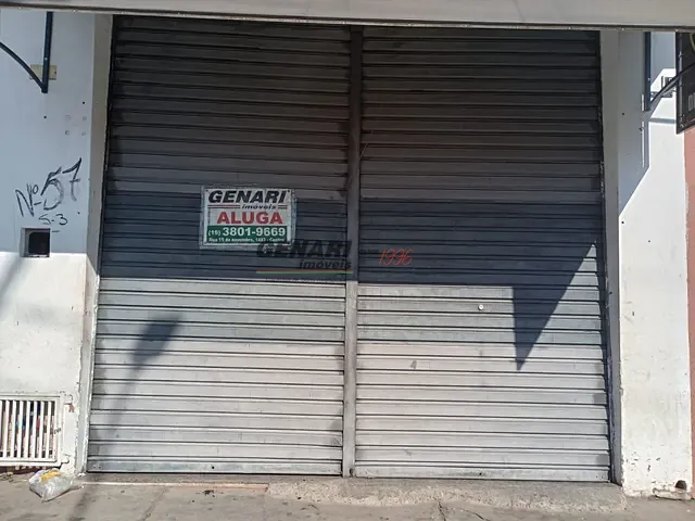 Loja com 60m², para alugar, no bairro Jardim Califórnia em Indaiatuba