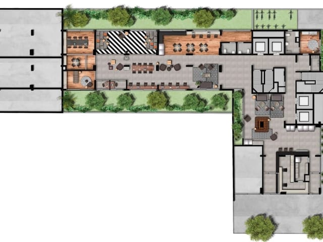 Planta do Loja - Loja à venda 36.74M² Jardim Paulista São Paulo - SP | Lares e Andares Imóveis