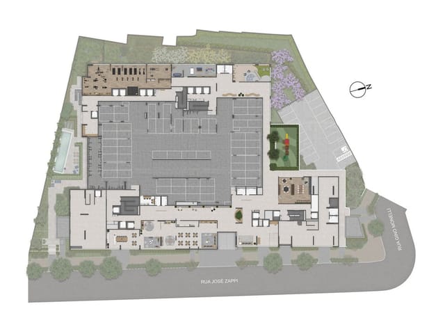 Planta do Loja - Loja à venda 346.43M² Vila Prudente São Paulo - SP | Raízes Mooca Reserve - Lojas | Lares e Andares Imóveis