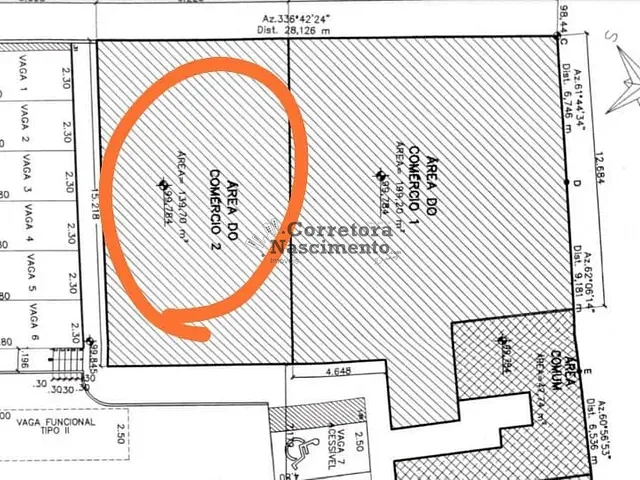 Loja com 139m², para alugar, no bairro Centro em Jacareí