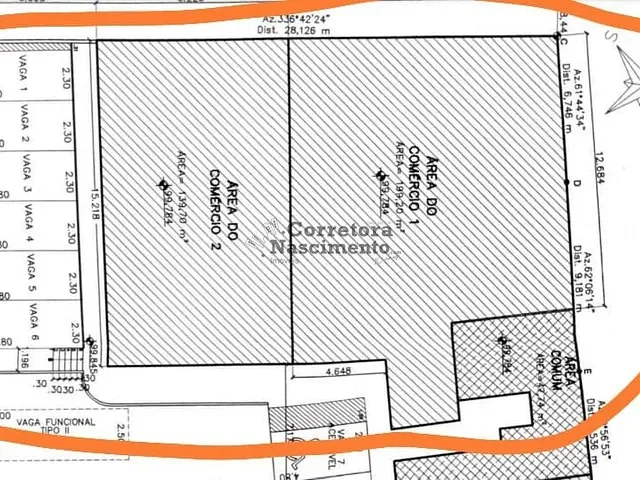 Loja com 338m², para alugar, no bairro Centro em Jacareí