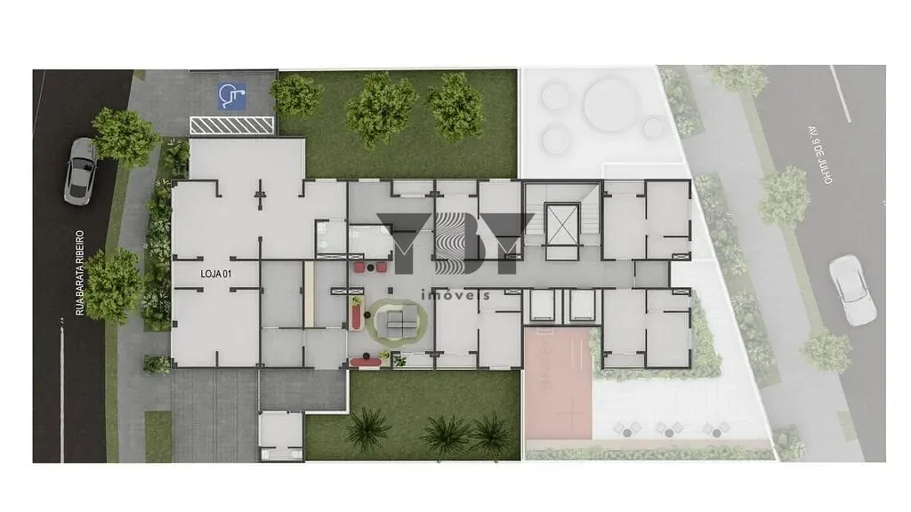 Loja-Salão, 253 m² - Foto 2