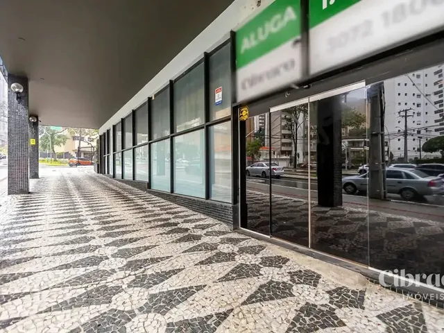 Loja para alugar, no bairro Água Verde em Curitiba
