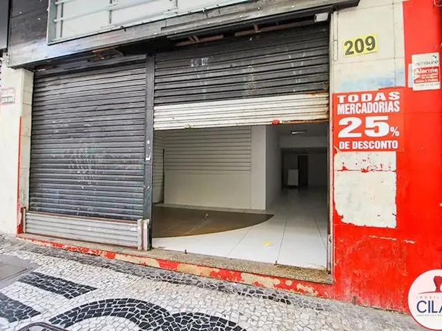 Loja para alugar, no bairro Centro em Curitiba