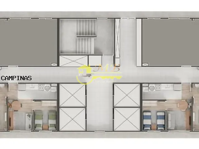 Outro com 34m² 2 quartos e 1 banheiro, à venda, no bairro Vila Aeroporto em Campinas