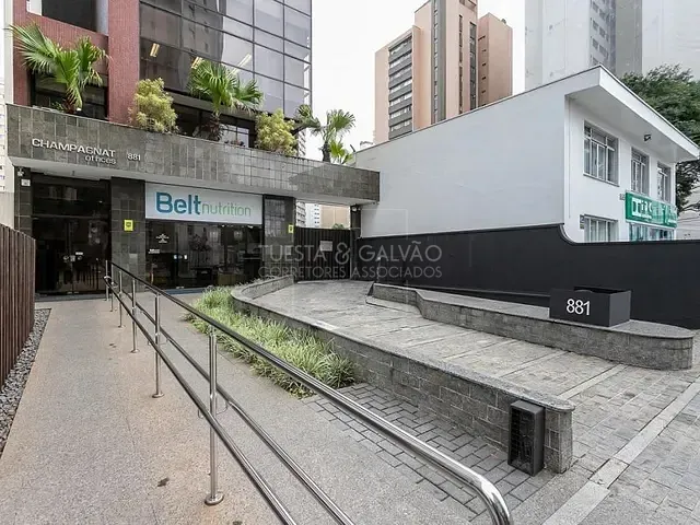 Sala com 38m², à venda, no bairro Bigorrilho em Curitiba