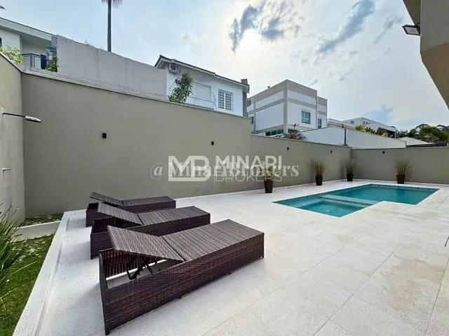 Casa com 610m² 5 quartos e 8 banheiros, à venda, no bairro Alphaville Residencial Zero em Barueri
