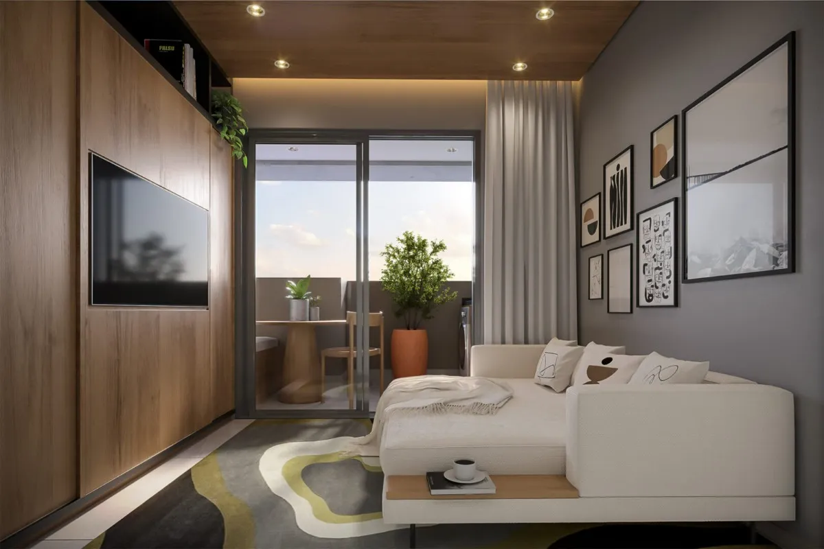 Studio para venda em Pompeia com 1 quarto, 32.33m²