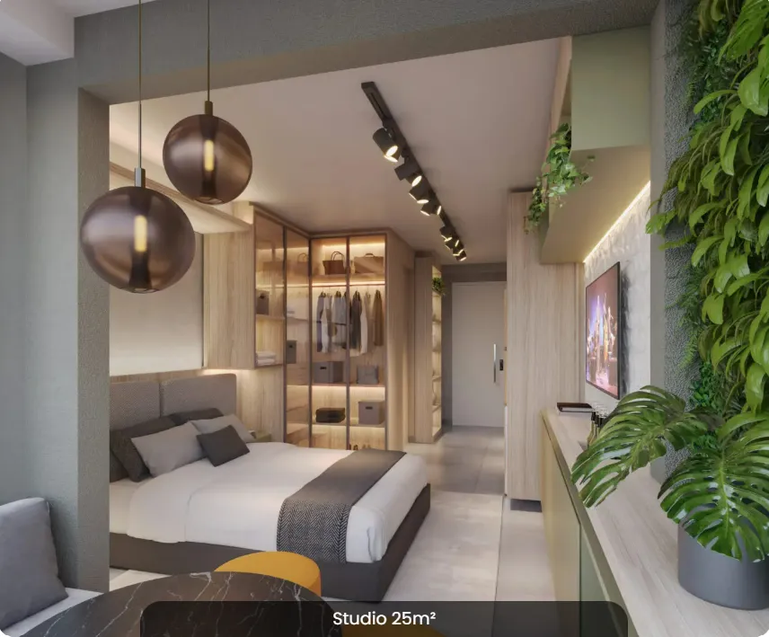Studio para venda em Pinheiros com 1 quarto, 25m²