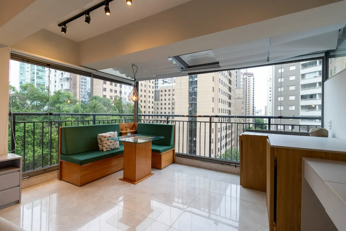 Studio para venda em Indianópolis com 1 quarto, sendo 1 suíte, 32m²