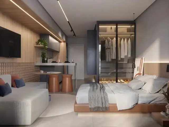 Outro 1 quarto e 1 banheiro, à venda, no bairro Portão em Curitiba