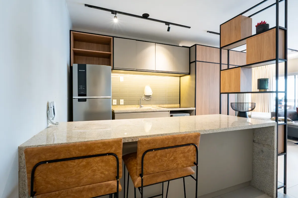 Studio para venda em Campo Belo com 1 quarto, 45m²