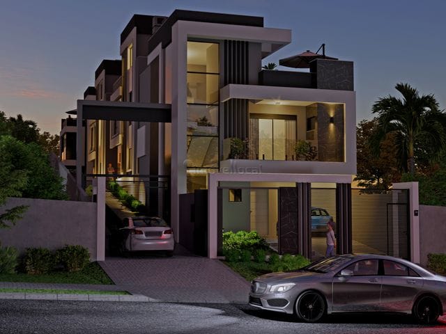 Foto do Sobrado - Sobrado À Venda 3 Quartos, 3 Suites, 2 Vagas, 174.38m², São Lourenço, Curitiba - Pr | Imóvel local
