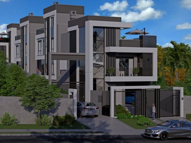 Foto do Sobrado - Sobrado À Venda 3 Quartos, 3 Suites, 2 Vagas, 174.38m², São Lourenço, Curitiba - Pr | Imóvel local
