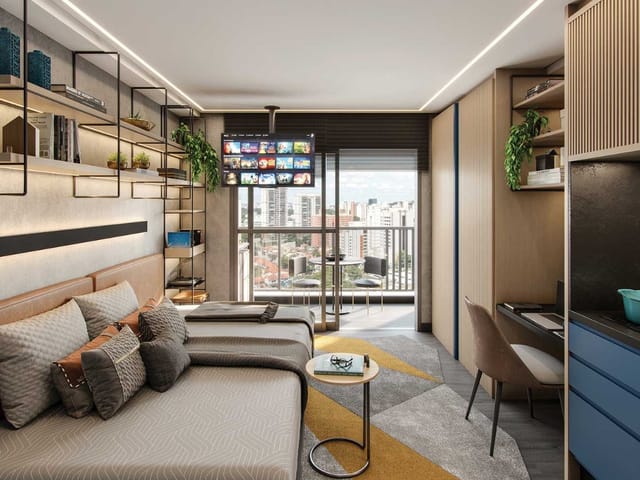 Foto do Outro - Studio para venda em Santo Amaro com 1 quarto, 25m² | Lares e Andares Imóveis