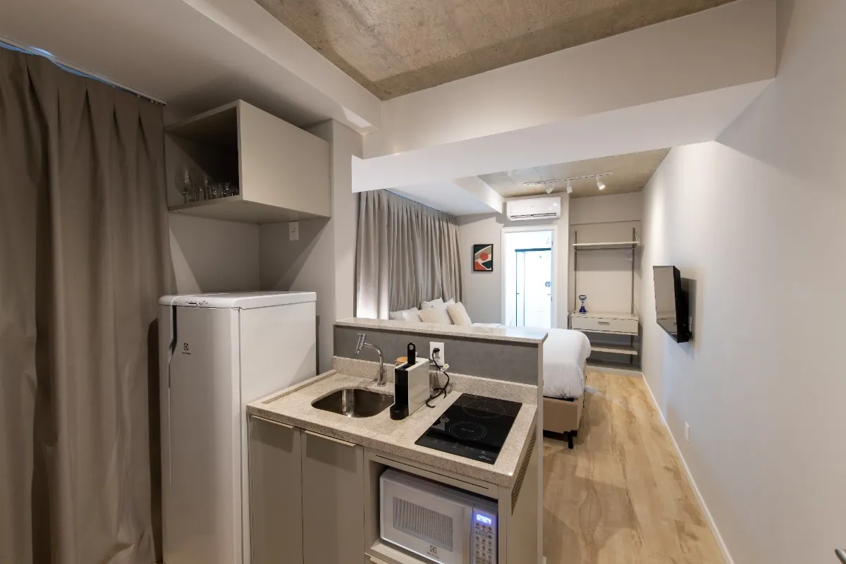 Studio para venda em Jardins com 1 quarto, 25m²