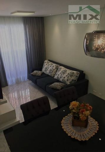 Foto do Apartamento - Apartamento padrão mobiliado em Vila Gilda  -  Santo André - SP, 3 dormitorios,2 banheiros, 2 vagas de garagem, 88 metros quadrados | Mix Nascimento
