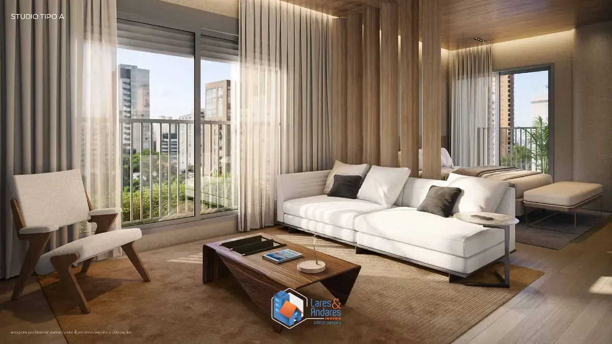 Apartamento, 1 quarto, 39 m² - Foto 1