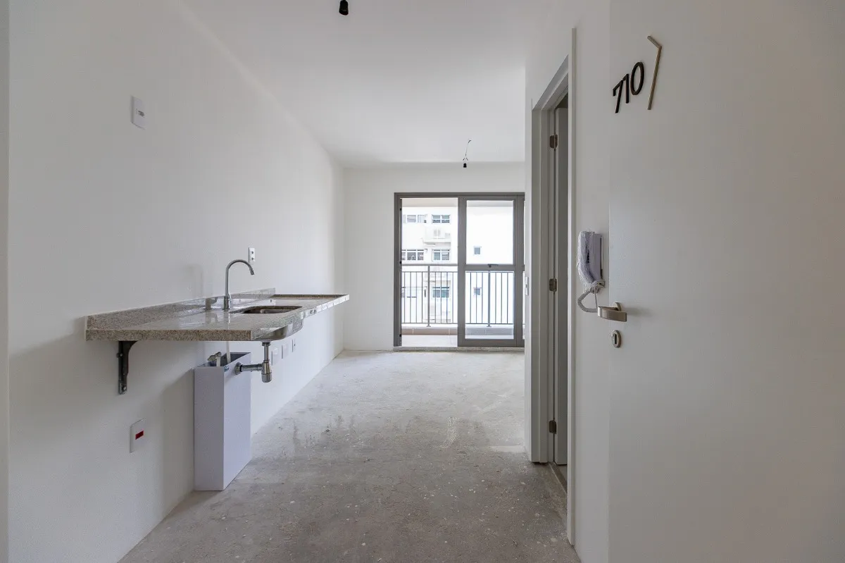 Studio para venda em Indianópolis com 1 quarto, 24m²