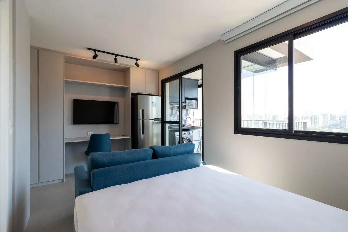 Studio para venda em Campo Belo com 1 quarto, 26m²