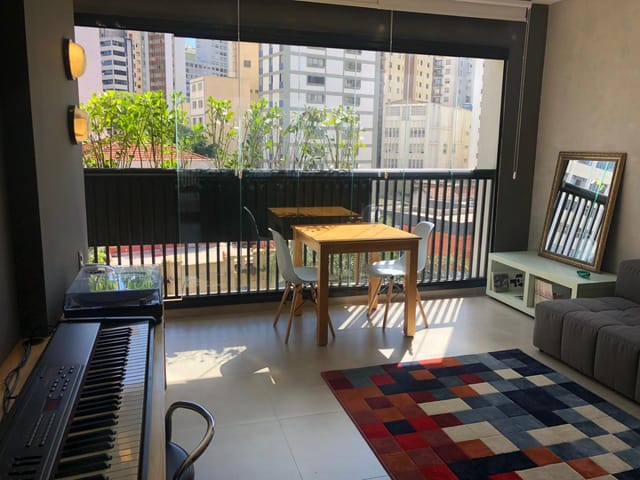 Foto do Studio - Studio para venda em Vila Buarque com 1 quarto , 33m² | Lares e Andares Imóveis