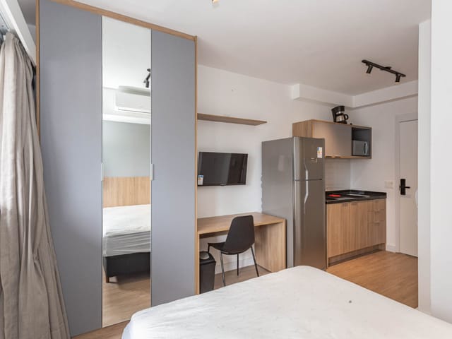 Foto do Outro - Studio para venda em Paraíso com 1 quarto , 21m² | Lares e Andares Imóveis