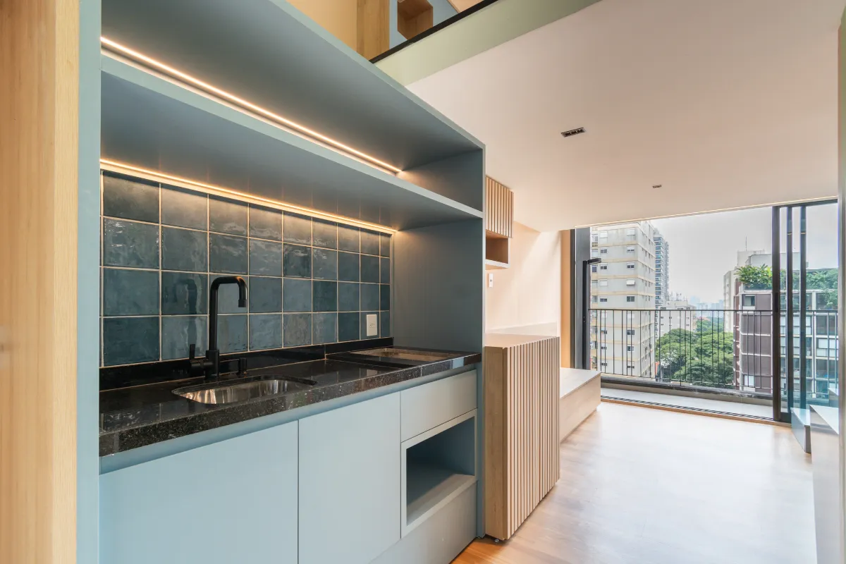 Studio para venda em Pinheiros com 1 quarto, 27m²