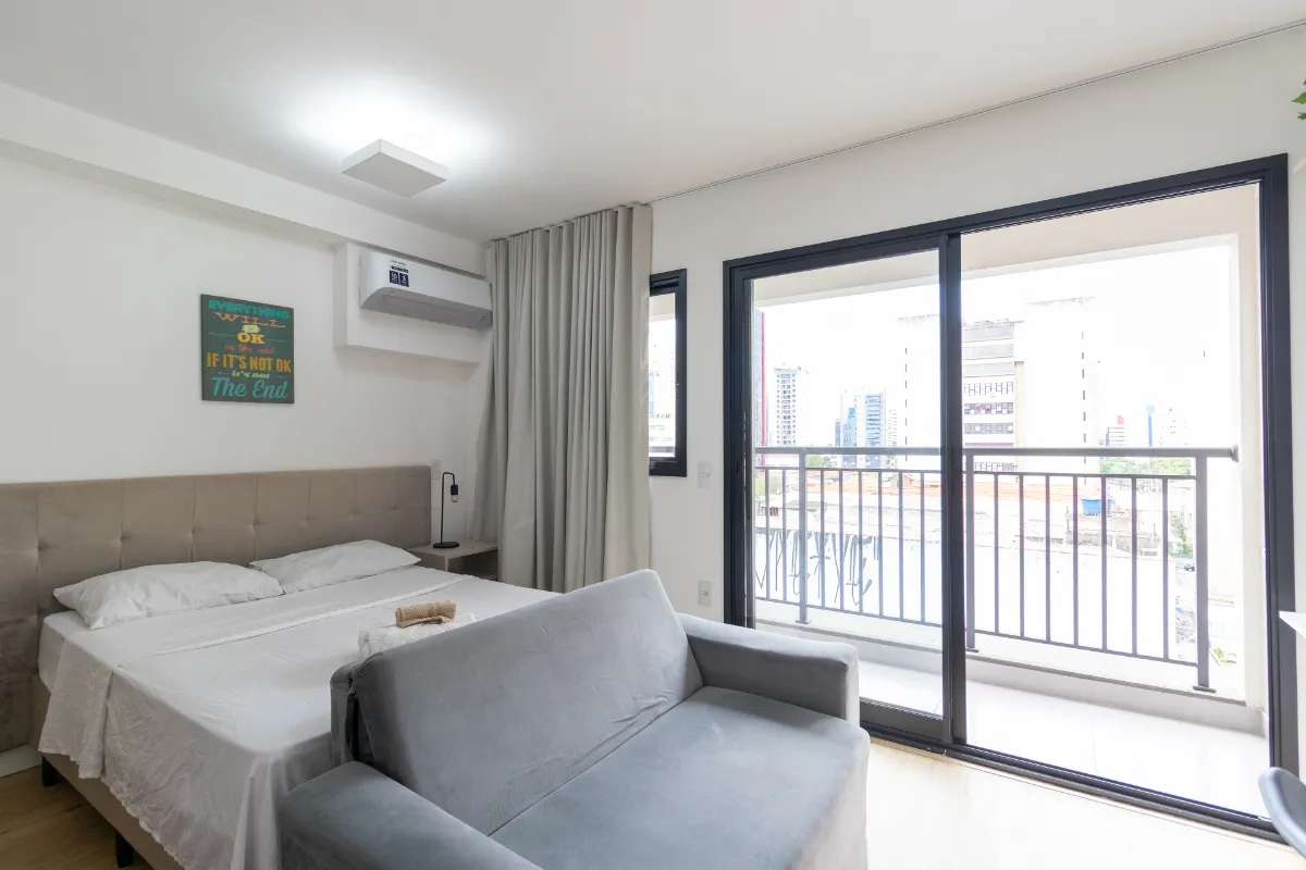 Studio para venda em Mirandópolis com 1 quarto, sendo 1 suíte, 26m²