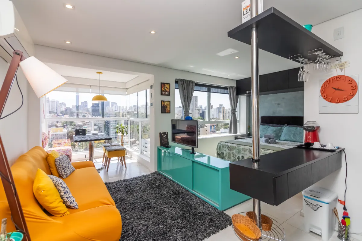 Studio para venda em Pinheiros com 1 quarto, sendo 1 suíte, 29m²
