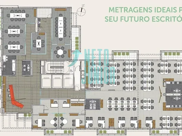 Laje com 708m², para alugar, no bairro Pinheiros em São Paulo