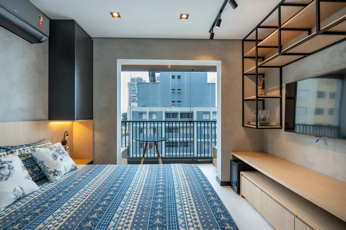 Studio para venda em Brooklin com 1 quarto, 23m²