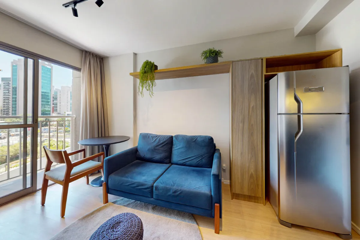 Studio para venda em Itaim Bibi com 1 quarto , 27m²