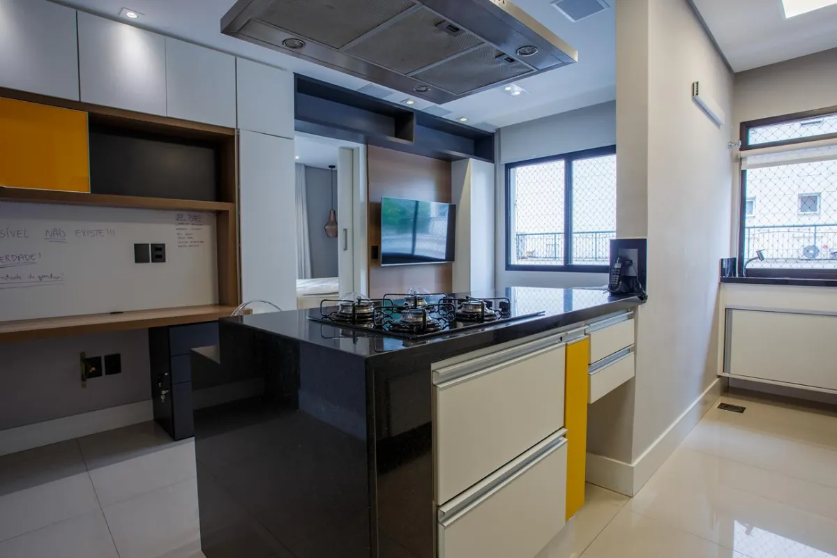 Studio para venda e locação em Vila Nova Conceição com 1 quarto, sendo 1 suíte, 35m²