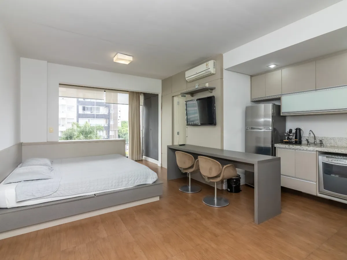 Studio para venda em Vila Nova Conceição com 1 quarto, sendo 1 suíte, 35m²