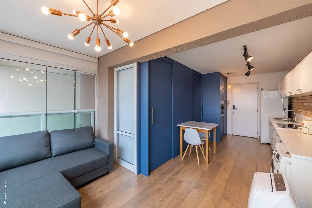 Studio para venda em Campo Belo com 1 quarto, 34m²