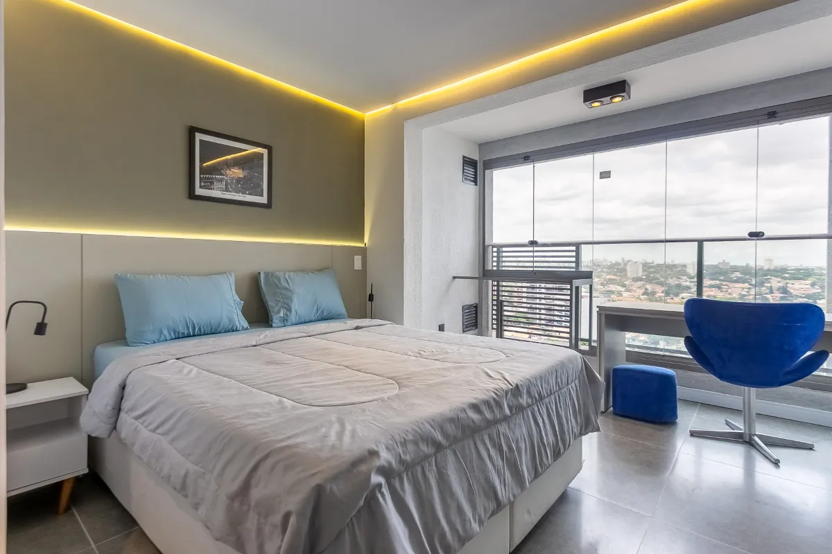 Studio para venda e locação em Vila Clementino com 1 quarto, 25m²