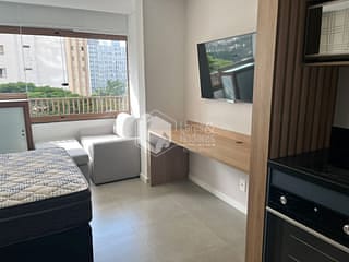 Foto do Outro-Studio para venda e locação em Campo Belo com 1 quarto, sendo 1 suíte, 25m²